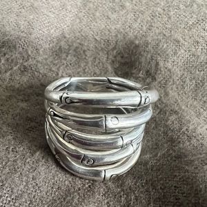John Hardy multi strand bamboo Ring